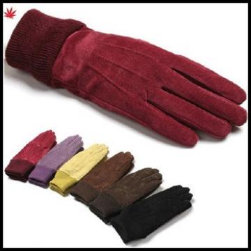 Honey winter fashion glove sexy leather glove for women accessory