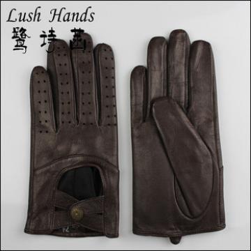 men&#39;s new sheepskin leather driving gloves