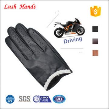 Ladies leather driving gloves Open hole on the driving gloves