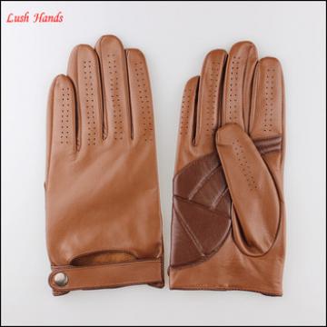 2016 fashion genuine leather gloves driving leather gloves men