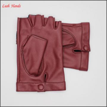 Women&#39;s driving leather gloves goatskin handmade leather gloves