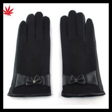 2016 new style leather gloves lady&#39;s fashion cheap leather Gloves