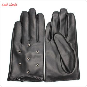 The best sales short leather gloves for lady