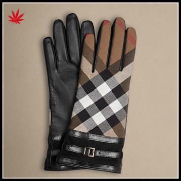 whosale winter gloves and belt leather women gloves