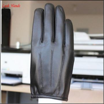 Men&#39;s100% genuine leather driving hand Gloves