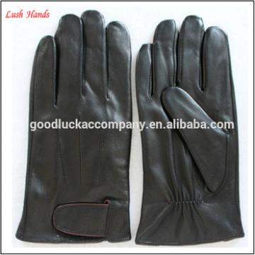 Men&#39;s winter leather gloves sheepskin leather gloves