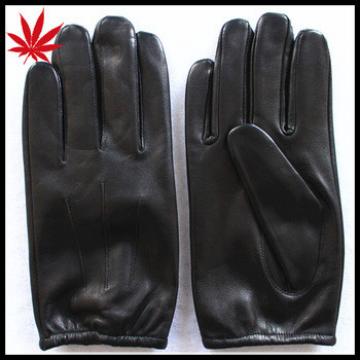 Men&#39;s basic and simple style short leather gloves