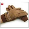 women Fashion Pig split leather gloves