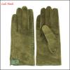 Women&#39;s sheepsuede gloves lined 3/7Wool