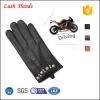 2017 ladies black driving leather gloves with manufactory price