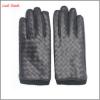 2016 Hot sell male business warm winter sheepskin leather gloves black