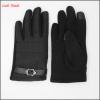 Wholesale price of the boy Feather cloth fabri touch screen gloves keep winter warm