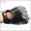 Goatskin half finger driving leather gloves fingerless leather gloves