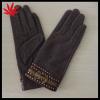 2016 Ladies&#39; winter brown woolen fashion gloves