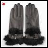 fashion dress winter gloves rex rabbit fur glove #1 small image