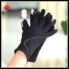 ladies micro velvet gloves with buttons for wholesale