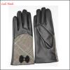 2016 fashion cheap leather-cloth working hand goatskin gloves for women
