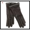 fashion wholesale women gloves with decorative rivets