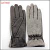 2016 new fashion manufactory winter ladies leather gloves