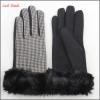 2016 Hign quality fashion ladies&#39; woolen gloves