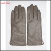 2016 ladies fashion simple warm winter dress leather gloves grey