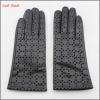 2016 ladies cheap black thin genuine leather hand gloves #1 small image