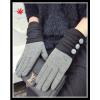 2016 popular inexpensive woolen warm gloves with buttons