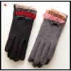 ladies lovely thick woolen gloves for wholesale made in China