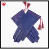 Professional supply ladies fashion dress tassel winter soft leather driving gloves