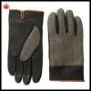 2016 men &#39;s fashion original penguin woven herring bone /leather gloves
