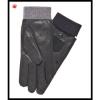 mens real leather gloves with knitted cuff made in China for wholesale