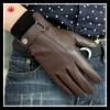 mens real leather gloves made in China for wholesale foreign trade