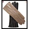 2016 men&#39;s popular fangle genuine leather glove with lines