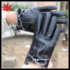 Girl&#39;s short leather gloves made from hebei factory