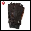 Top quality winter men&#39;s leather gloves with comfortable wearing