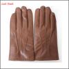 mens fashion basic hand made genuine leather glove from manufactory