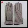custom made fashion design leather glove for ladies