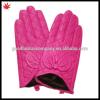 ladies Coquettish pink Leather Gloves