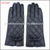 Ladies cheap hand gloves with bowknot for winter #1 small image