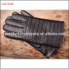 Manufacturer of custom embroidery leather men&#39;s gloves