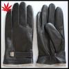 Men China gloves fine leather with cashmere lining