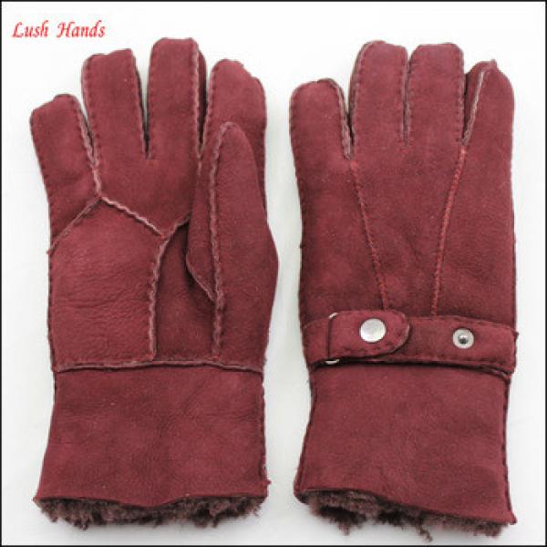 women Pigsuede double face glove lining fake fur #1 image