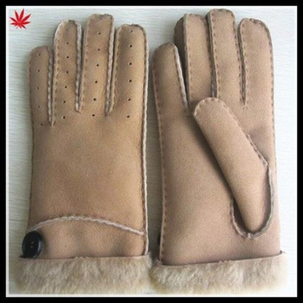 Leather &amp; Fur womans fashion winter gloves hand #1 image