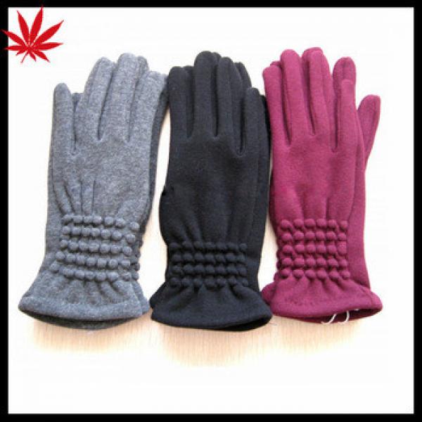 winter woolen hand knitted gloves for women hello gloves #1 image