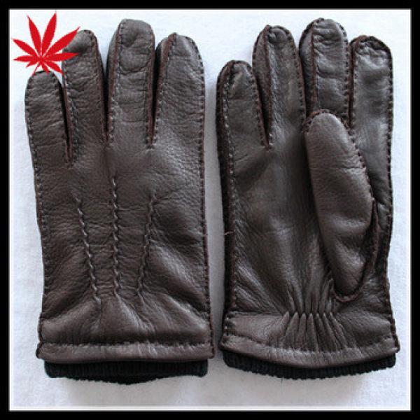 Costume mens dress deerskin leather gloves #1 image