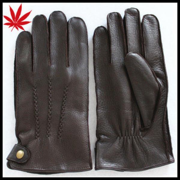 Buckskin leather gloves for men with high quality #1 image
