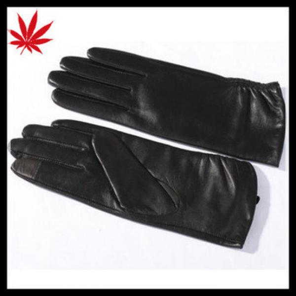 Women Touch Screen GENUINE Soft Nappa LAMBSKIN Leather Gloves Winter Driving #1 image