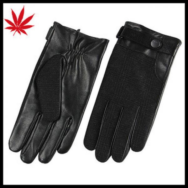 Top quality sheep leather winter Men&#39;s fashion hand driving gloves #1 image