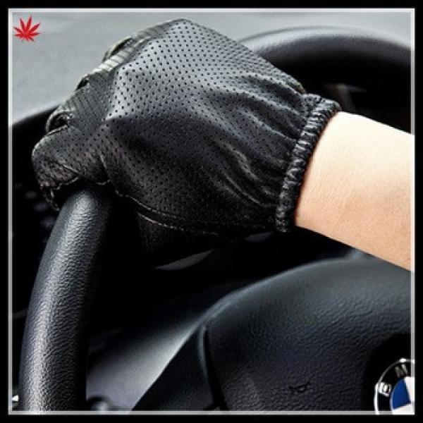 men fashion thin leather driving glove #1 image