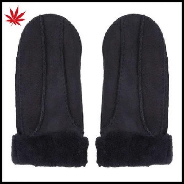 Winter leather and fur women gloves manufacturer with fur cuff make your hands warm #1 image